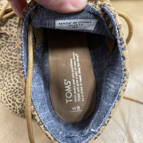 Toms bootie wedges size 8 - Picture 4 of 6